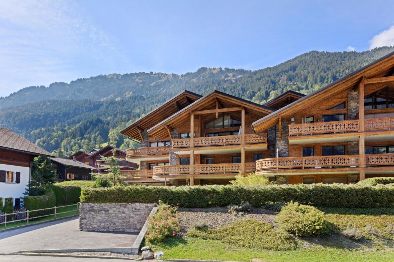 Appartamento Chalet Soleil By Mrs Miggins Champéry Esterno foto